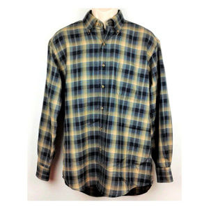 Sir Pendleton Size Med Pure Virgin Wool Plaid Mens